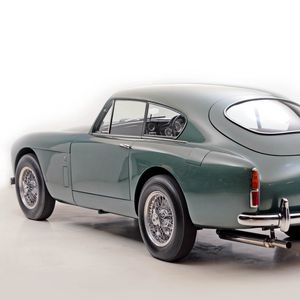 Preview wallpaper aston martin, 1958, green, side view, style, cars, retro