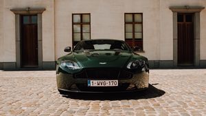 Preview wallpaper aston martin db1117, aston martin, sports car, car, front view