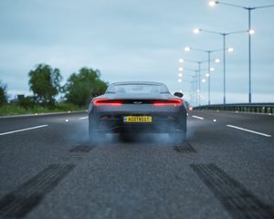 Preview wallpaper aston martin db1117, aston martin, sportscar, car, headlights