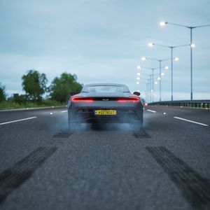 Preview wallpaper aston martin db1117, aston martin, sportscar, car, headlights