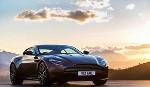 Preview wallpaper aston martin, db11, side view