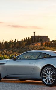 Preview wallpaper aston martin, db11, side view