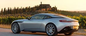 Preview wallpaper aston martin, db11, side view