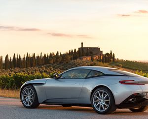 Preview wallpaper aston martin, db11, side view