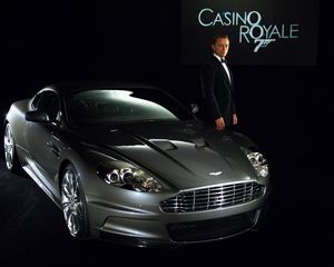 Preview wallpaper aston martin, dbs, 2006, gray, front view, style, auto