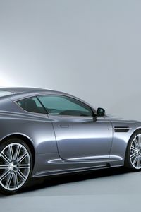 Preview wallpaper aston martin, dbs, 2006, gray, side view, style, auto