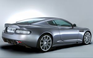 Preview wallpaper aston martin, dbs, 2006, gray, side view, style, auto