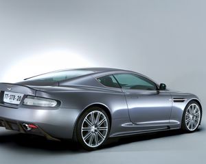 Preview wallpaper aston martin, dbs, 2006, gray, side view, style, auto