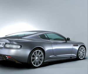 Preview wallpaper aston martin, dbs, 2006, gray, side view, style, auto