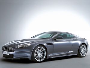 Preview wallpaper aston martin, dbs, 2006, gray, side view, auto