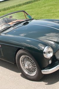 Preview wallpaper aston martin, drophead coupe, 1957, convertible, side view