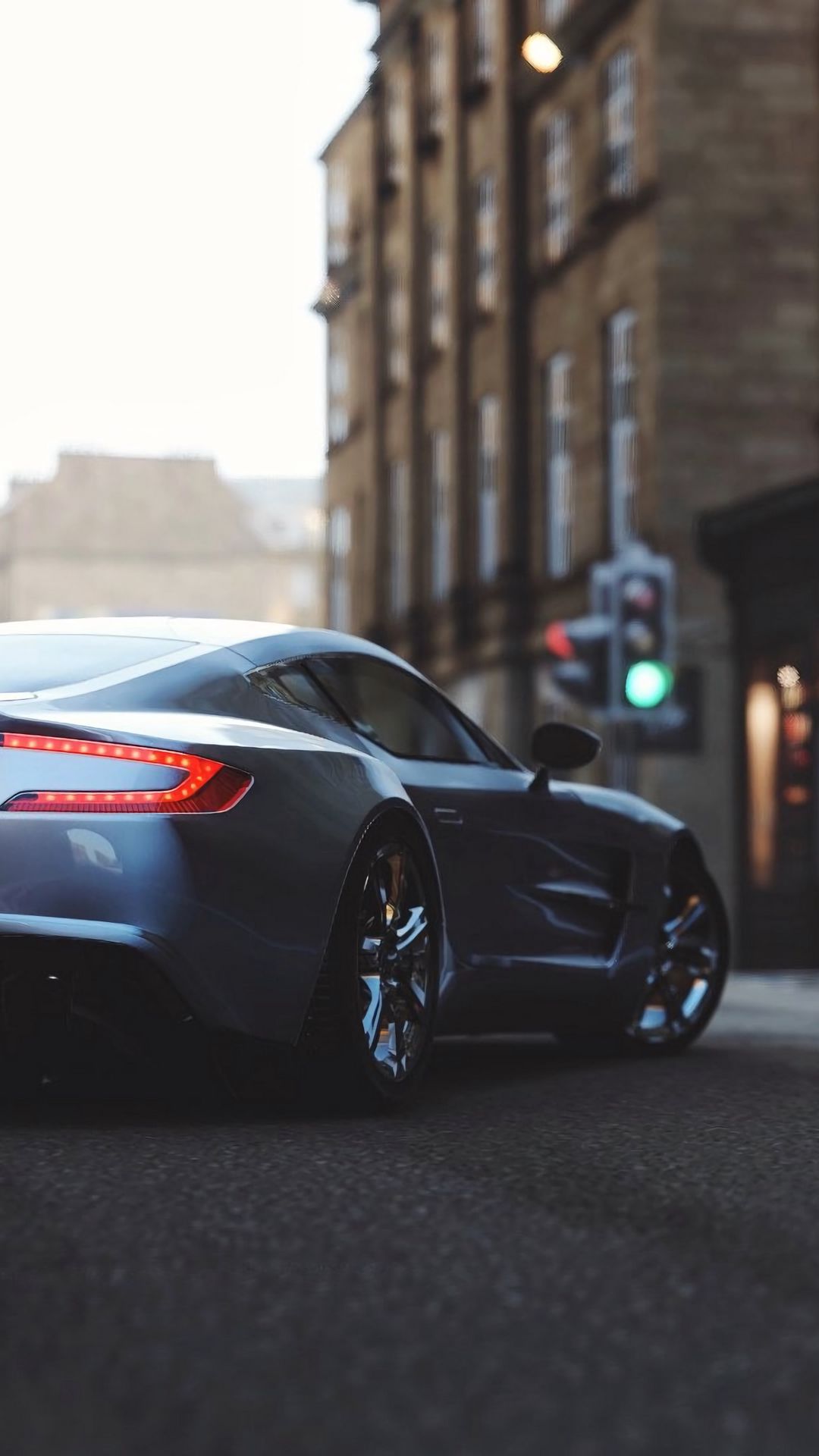 1080x1920 Wallpaper aston martin one 77, aston martin, sports car, side view