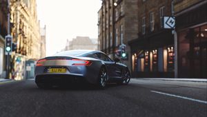 Preview wallpaper aston martin one 77, aston martin, sports car, side view