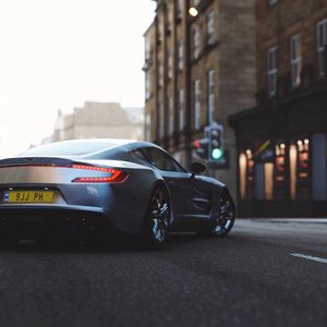 Preview wallpaper aston martin one 77, aston martin, sports car, side view