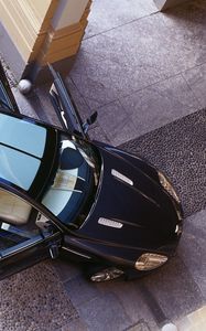 Preview wallpaper aston martin, rapide, 2006, concept car, blue, top view, car