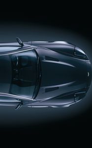 Preview wallpaper aston martin, v12, vanquish, 2004, black, front view, style