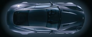 Preview wallpaper aston martin, v12, vanquish, 2004, black, front view, style