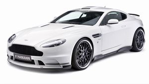 Preview wallpaper aston martin, v8, vantage, 2008, white, front view, cars, sports