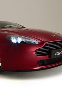 Preview wallpaper aston martin, v8, vantage, 2007, cherry, front view, style