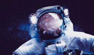 Preview wallpaper astronaut, space suit, spaceman