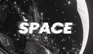 Preview wallpaper astronaut, stars, helmet, word, space