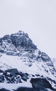 Preview wallpaper athabasca glacier, canada, mountains