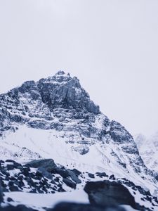 Preview wallpaper athabasca glacier, canada, mountains