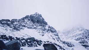 Preview wallpaper athabasca glacier, canada, mountains