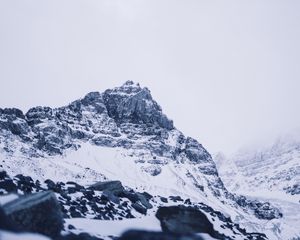 Preview wallpaper athabasca glacier, canada, mountains