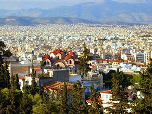 Preview wallpaper athens, greece, city, building