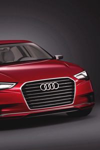 Preview wallpaper audi, a3, red, front view