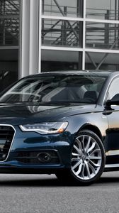 Preview wallpaper audi, a4, black, side view