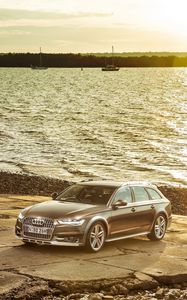 Preview wallpaper audi, a6, allroad, side view