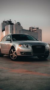 Preview wallpaper audi allroad, audi, car, suv, headlights