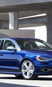 Preview wallpaper audi, blue, beautiful, cars