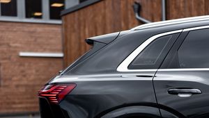 Preview wallpaper audi, car, black, side view