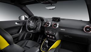 Preview wallpaper audi, car, steering wheel, salon, control