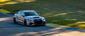 Preview wallpaper audi, car, tuning, speed, race