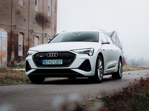 Preview wallpaper audi, car, white, front view