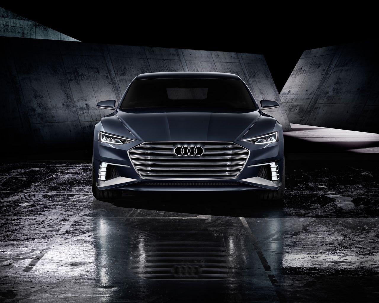 1280x1024 Wallpaper audi, prologue, avant, 2015, concept, front view