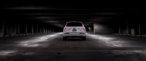 Preview wallpaper audi q5, audi, car, white, rear view, parking