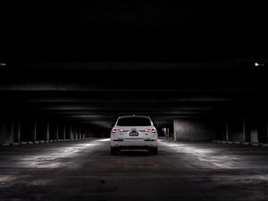 Preview wallpaper audi q5, audi, car, white, rear view