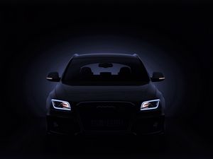 Preview wallpaper audi, q5, black, front view