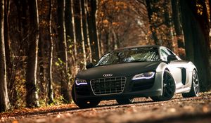 Preview wallpaper audi, r8, v10, sports car