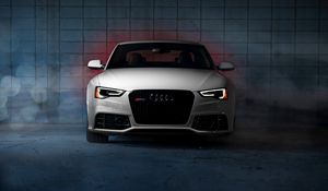 Preview wallpaper audi, rs5, front view, white