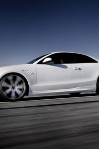 Preview wallpaper audi, rs5, side view, white