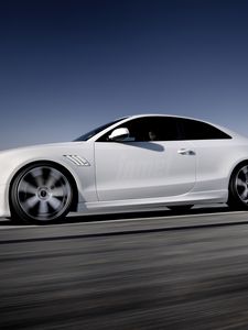 Preview wallpaper audi, rs5, side view, white