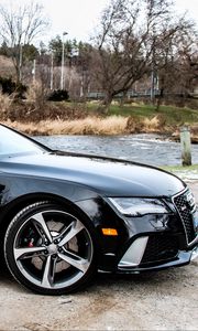 Preview wallpaper audi, rs7, side view