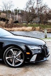 Preview wallpaper audi, rs7, side view