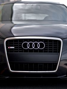 Preview wallpaper audi, s4, s line, black, tuning